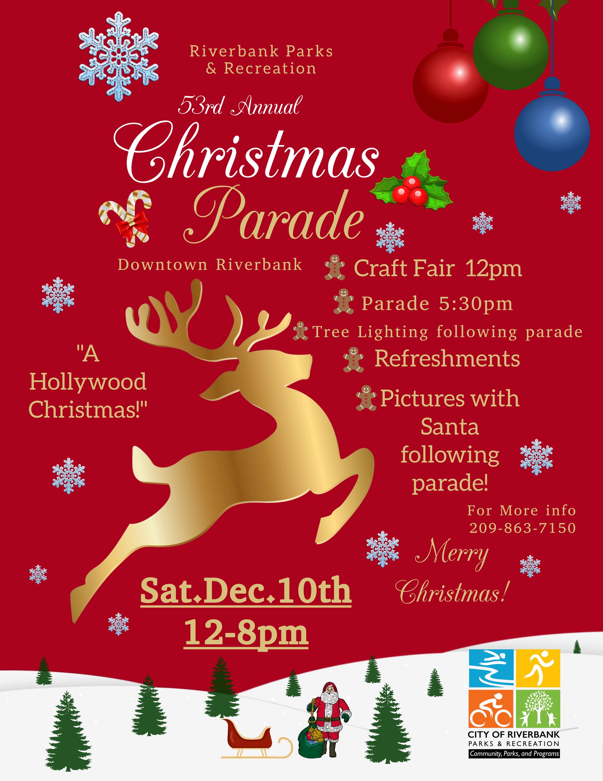 Christmas Parade Flyer